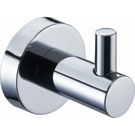 Pamex Solano Collection Single Robe Hook Bright Chrome Finish BC12CP21
